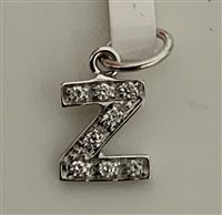 Charm Bolzoni in Oro bianco Diamante 0.03 Ct C0245-Z - C0245-Z